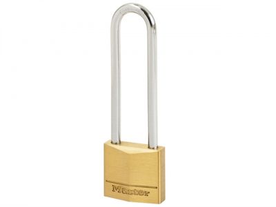 130EURDLJ 30mm Brass Padlock with 64mm Long Shackle 130EURDLJ 30mm Brass Padlock with 64mm Long Shackle